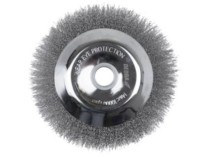 Žična krtača za motorno kosilnico DEDRA DED87156, mehka, 200mm