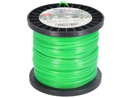 Kvadratna rezalna žica 2,4mmx90m, kolut, DEDRA GARDEN 80Z24902