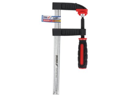 Stolski sponka tip F 150x50mm, 2-materialna ročica, DEDRA 12A173