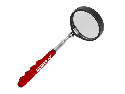 Inspectorska ogledala 70mm LED, teleskopska 285-880mm, okrogla, DEDRA 06F801
