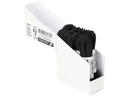 Šnure za čevlje 120 cm, črne DEDRA BH9W510