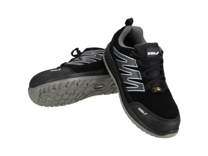 Varne polšk guide, BHP obutev, DEDRA BH9P6V-39 iz semiša, velikost: 39, kat.S1