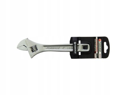 chrome plated adjustable spanner 6 150mm