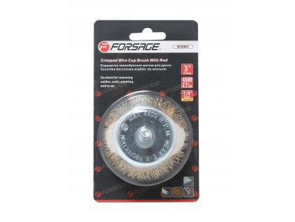 Ključna krtača za vrtalnik ? 75 mm s 6 mm držalom