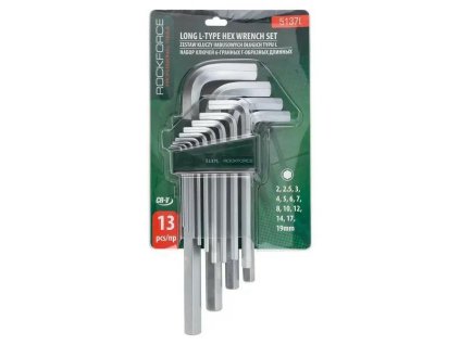 Set šestkotnih ključev 2-19 močnih