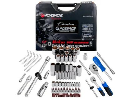 Set orodja 94kos + 6 1/2" 1/4 premium