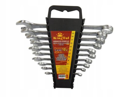 set of combination spanners 10 pieces 6 22mm