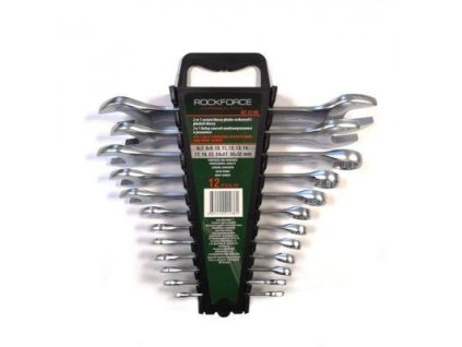 combination of combination spanners and open end spanners 12 pieces
