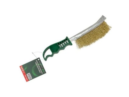 ROCKFORCE Čopič za kov 260 mm z mesinganimi ščetinami