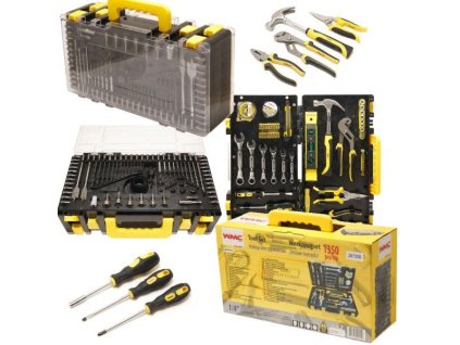 tool set spanners bits screwdrivers 1350 el