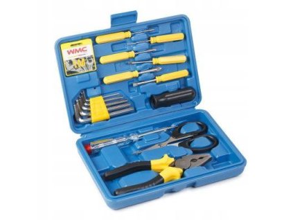 tool set pliers screwdrivers hexagonal ratchets 16 el in case