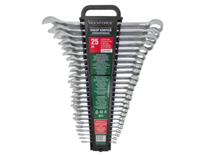 set of combination spanners 6 32 mm cr v 25 el