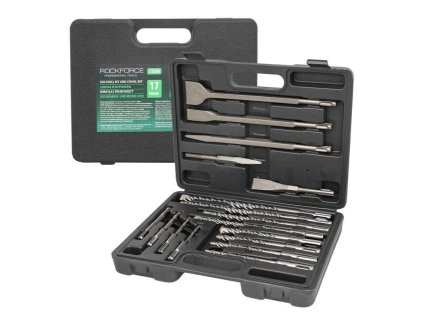 set of sds chisels and bits 17 el