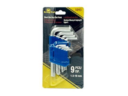 Set hexagonalnih ključev 9 kosov.