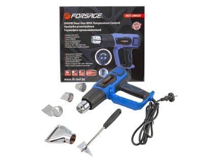electric torch 2 speeds 4 nozzles 600c 2000w