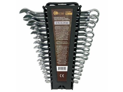 set of combination spanners 6 24mm 16 el