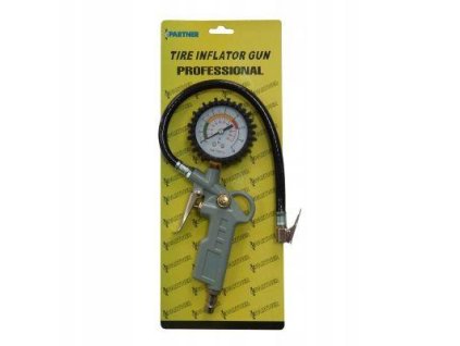 wheel inflator gun with 16 bar pressure gauge