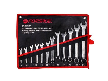 open end spanner set 8 24mm 12 el