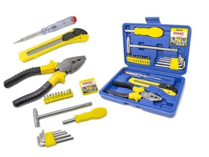 tool set 21 el combination pliers hammer bits