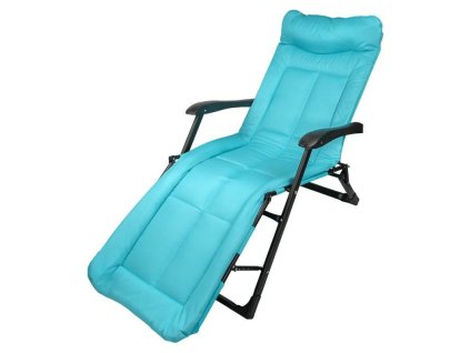 lezak skladany jasnoniebieski do 200kg