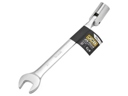 klucz plasko nasadowy z przegubem 21mm