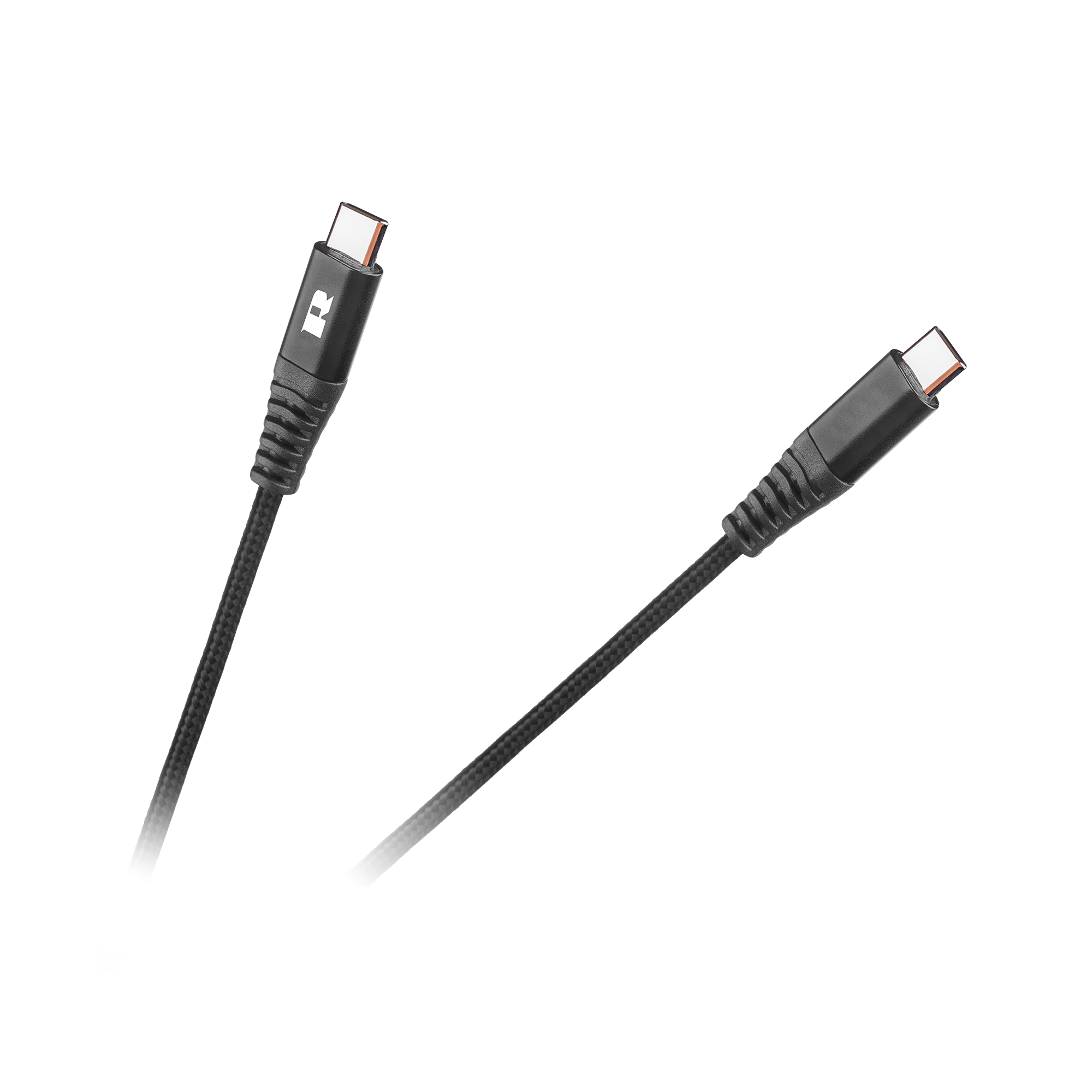 Rebel USB C - USB C 1m črna RB-6003-100-B