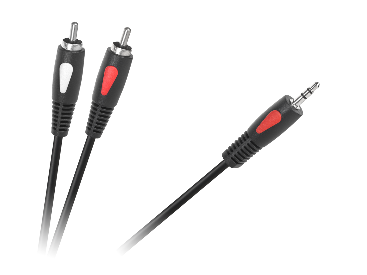 CABLETECH Jack 3,5mm - 2RCA 5m Eco-line KPO4004-5