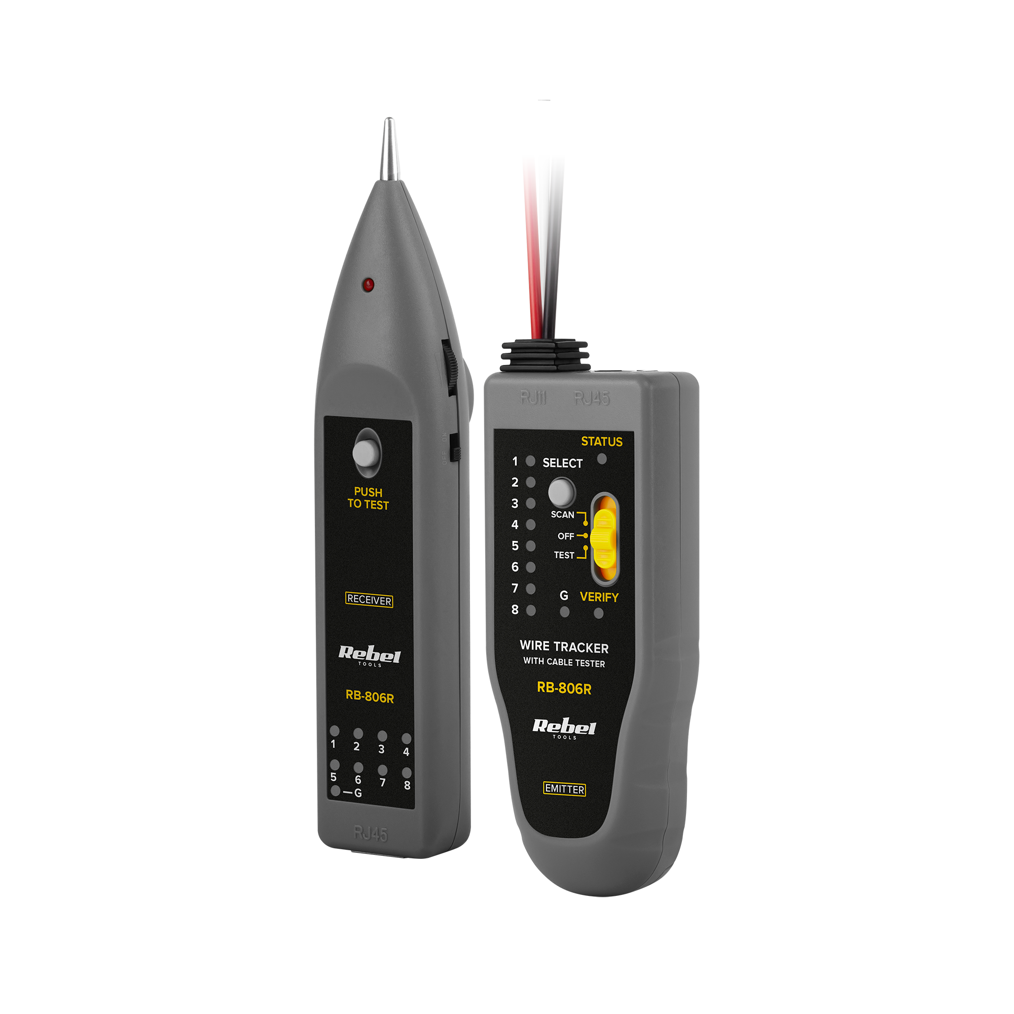Rebel Tester RJ45 RB-806R