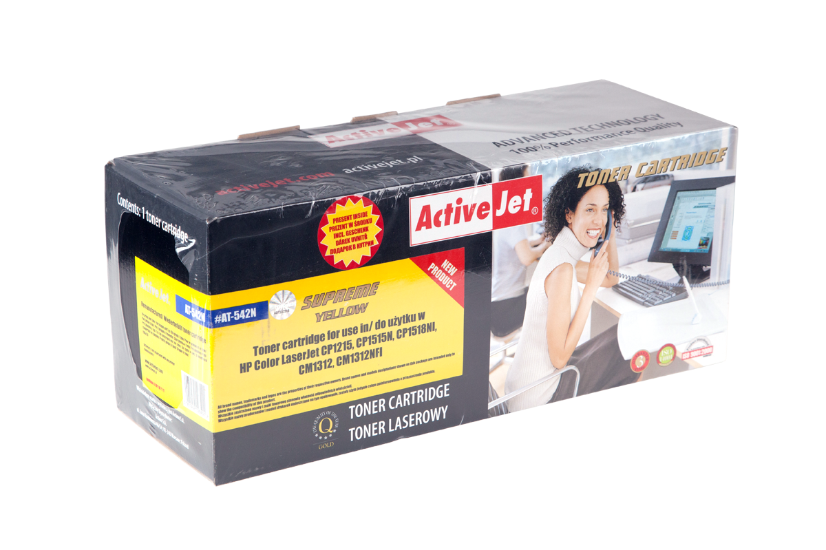 ActiveJet Rumeni toner HP 125A CB542A