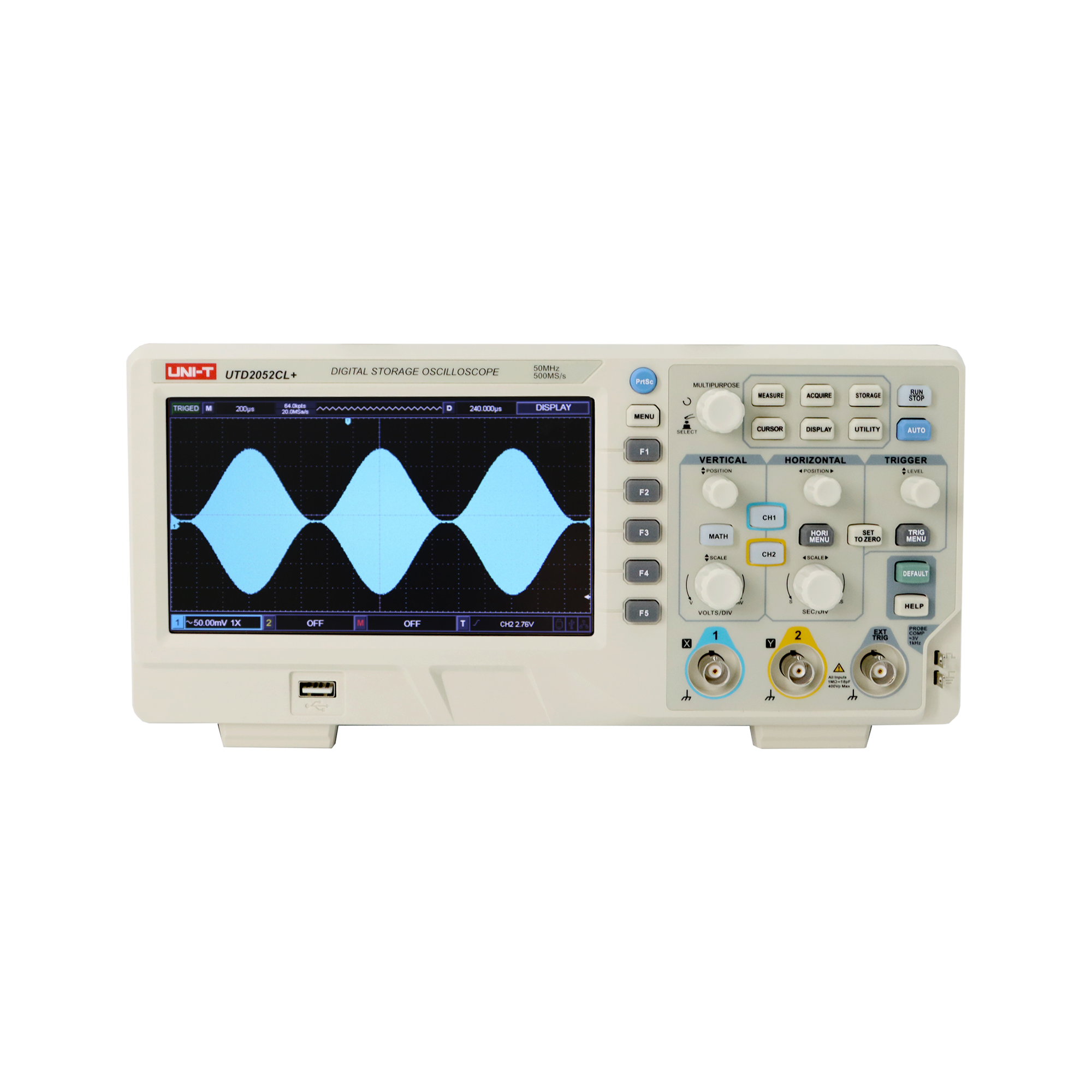 Osciloskop Uni-T UTD2052CL+