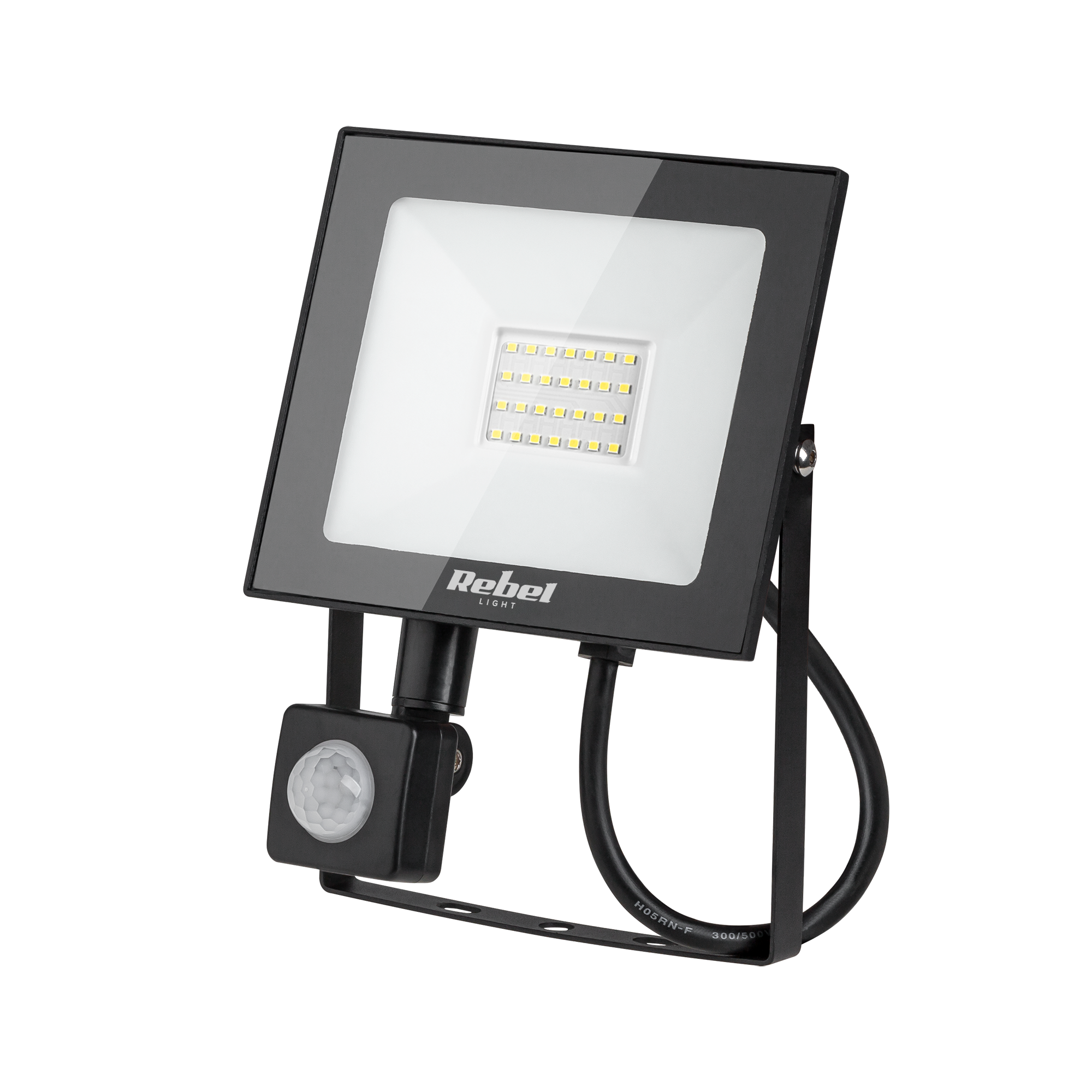 Rebel LED reflektor 20W s senzorjem mraka in gibanja 4000K (28x2835 SMD), 230V