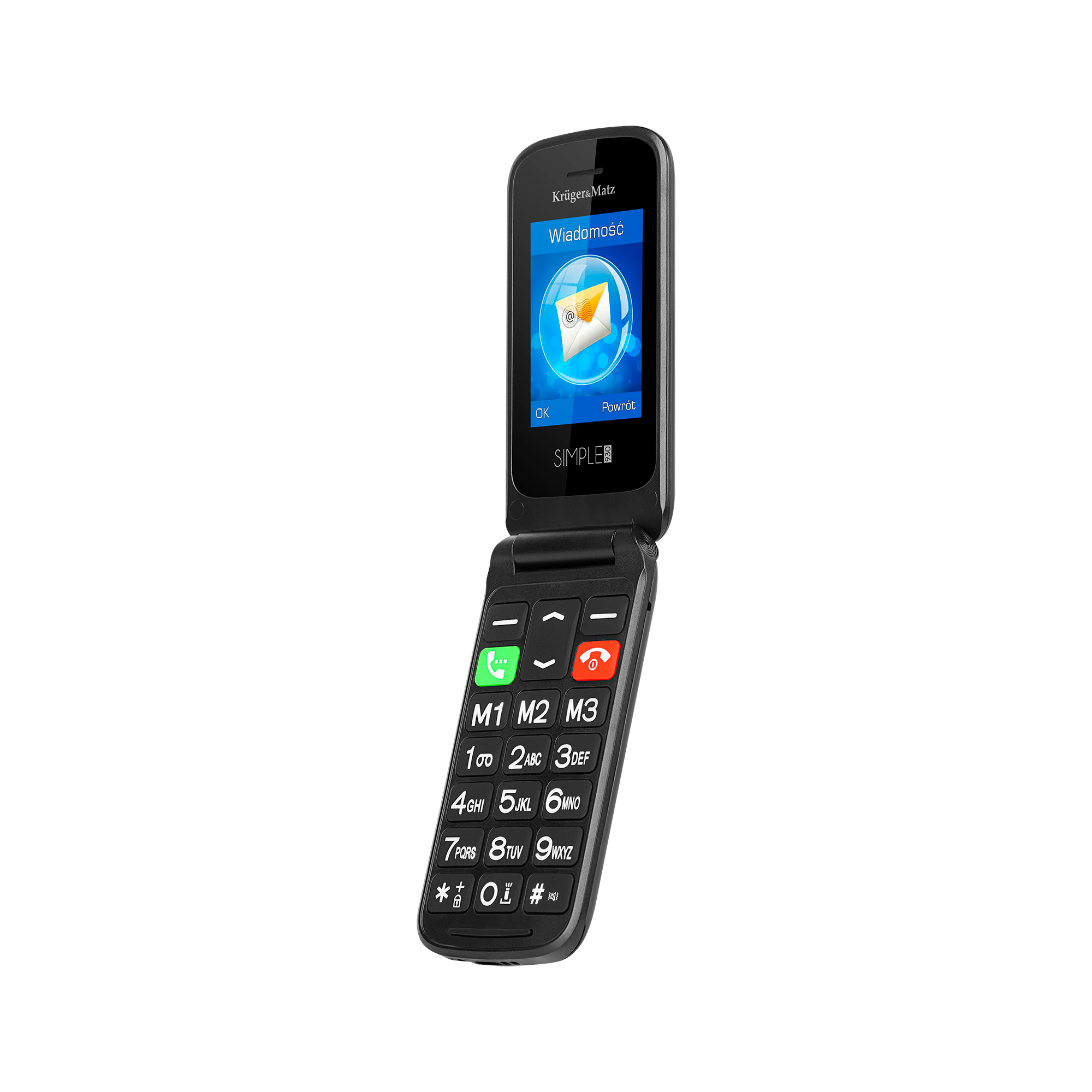 Kruger&Matz Mobilni telefon za seniorje Simple 930