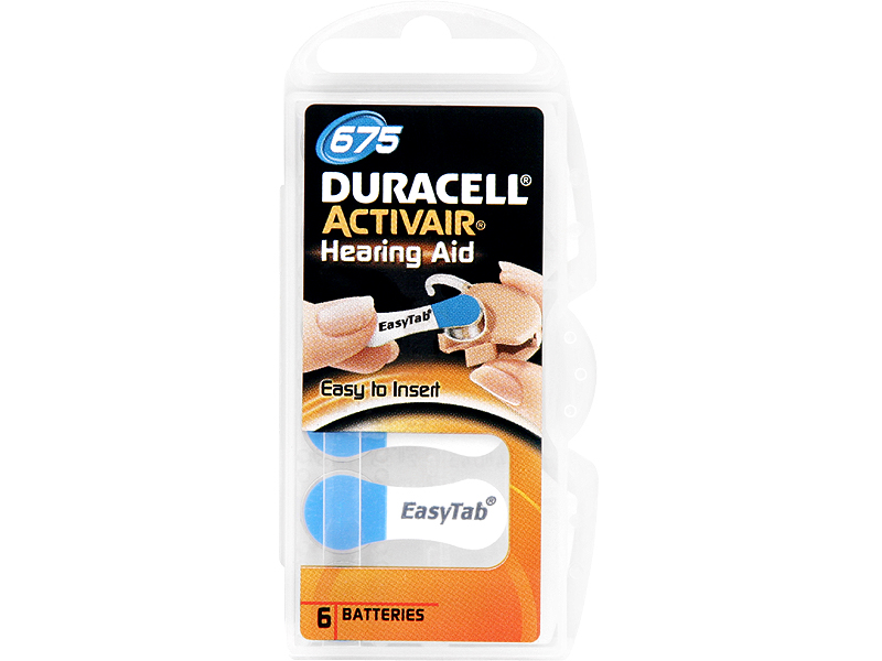 DURACELL Baterija za slušni aparat ZA675