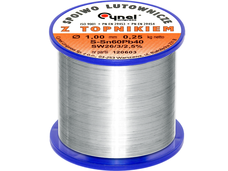 Cynel Spajkalna žica 1,00 mm / 4x 250 g