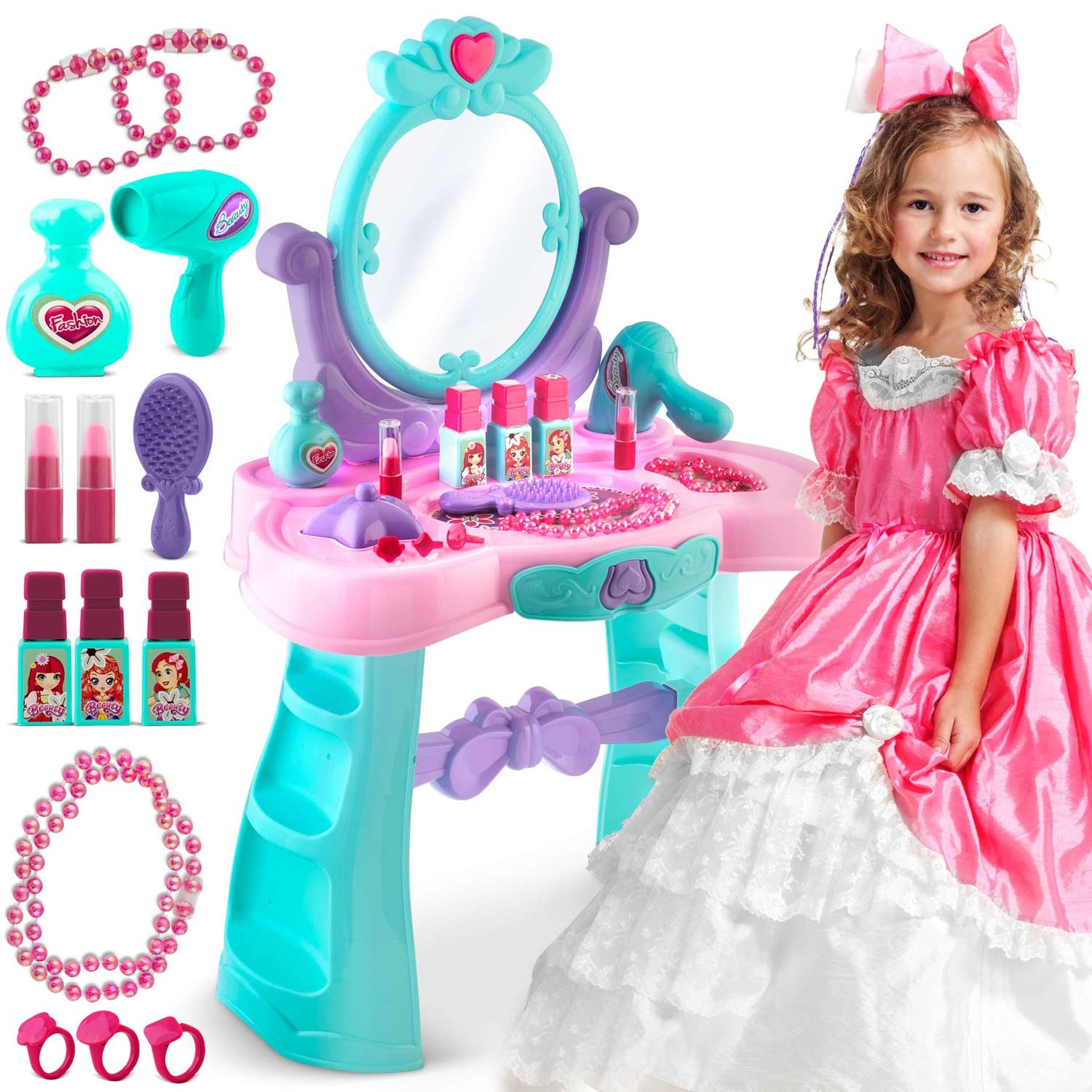 Ricokids Kozmetična miza za otroke 773200