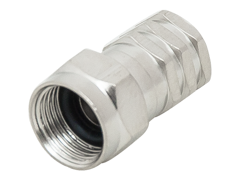 BLOW F konektor 100kom RG6 krimpan z tesnilom Cu