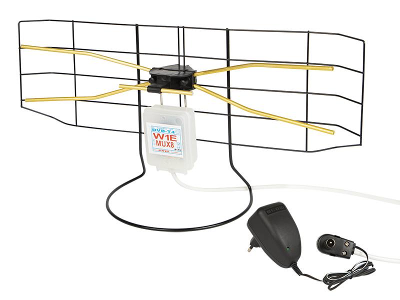 BLOW Sobna TV antena W1E MUX123 8