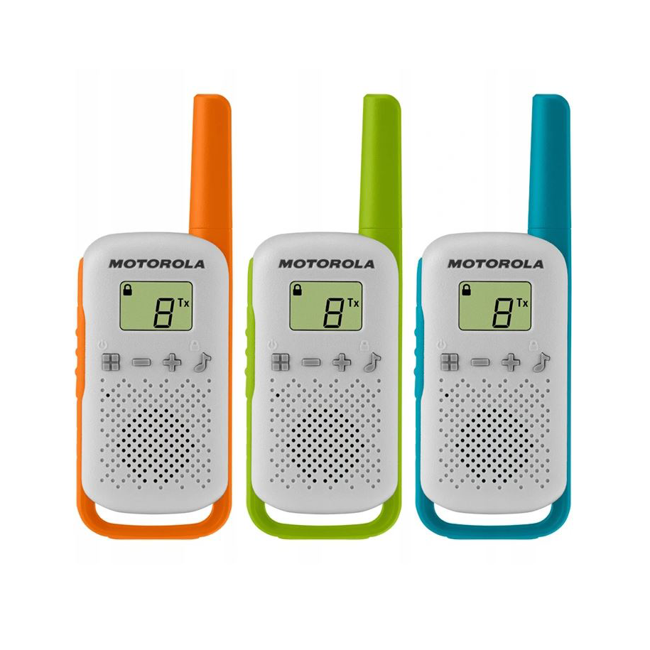 Vysielačky Motorola T42 PMR v trojbalení