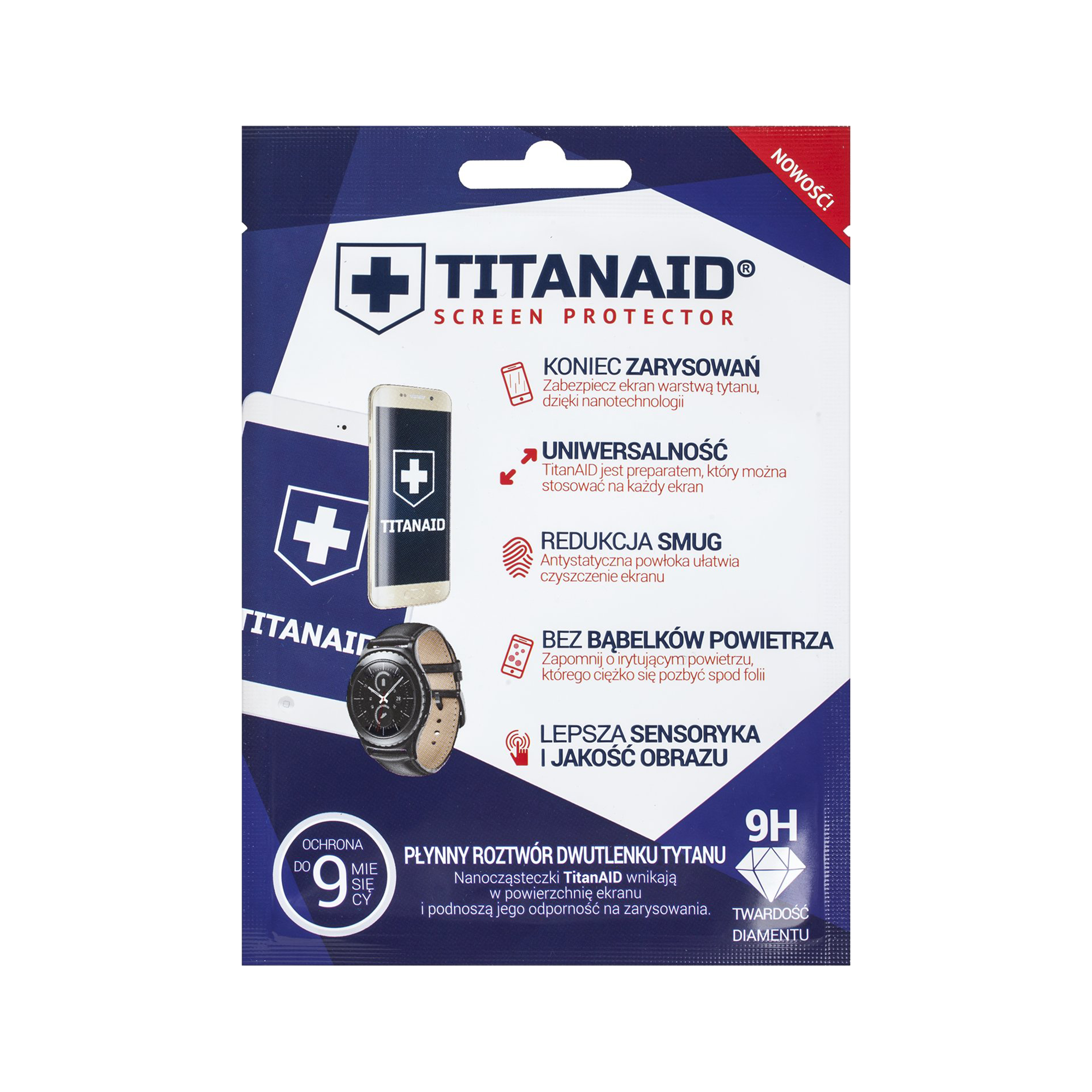 CABLETECH Tekuté sklo na mobil TITANAID GSM0890