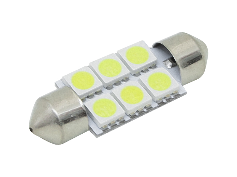 žiarovka samochodowa C5W Led-6szt, 0,4W