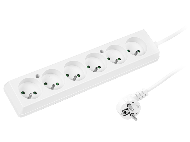 Plastrol Predlžovačka 3m PS-670P 6Gu 3x1,5mm