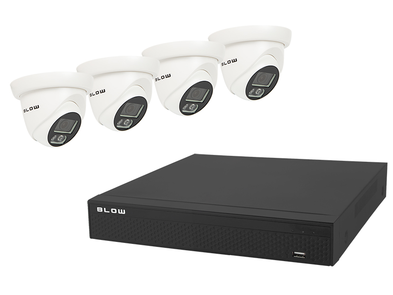 BLOW Kamerový set BL-KA5T4/FC/1TB