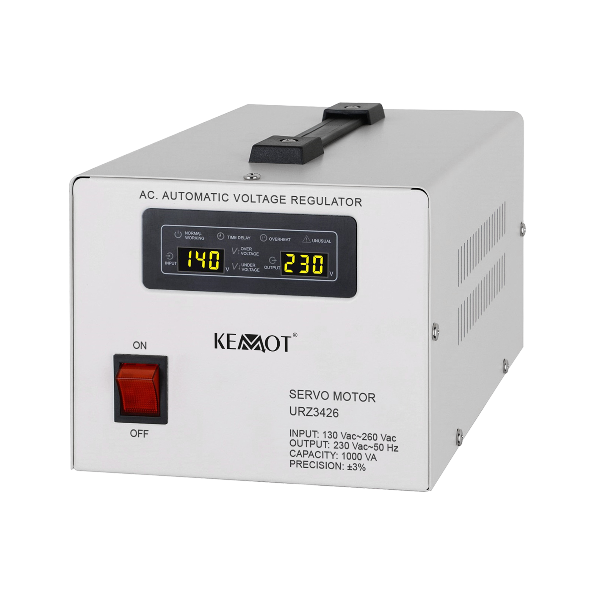 Stabilizator napetosti KEMOT MSER-1000 (1000 VA, servomotor)