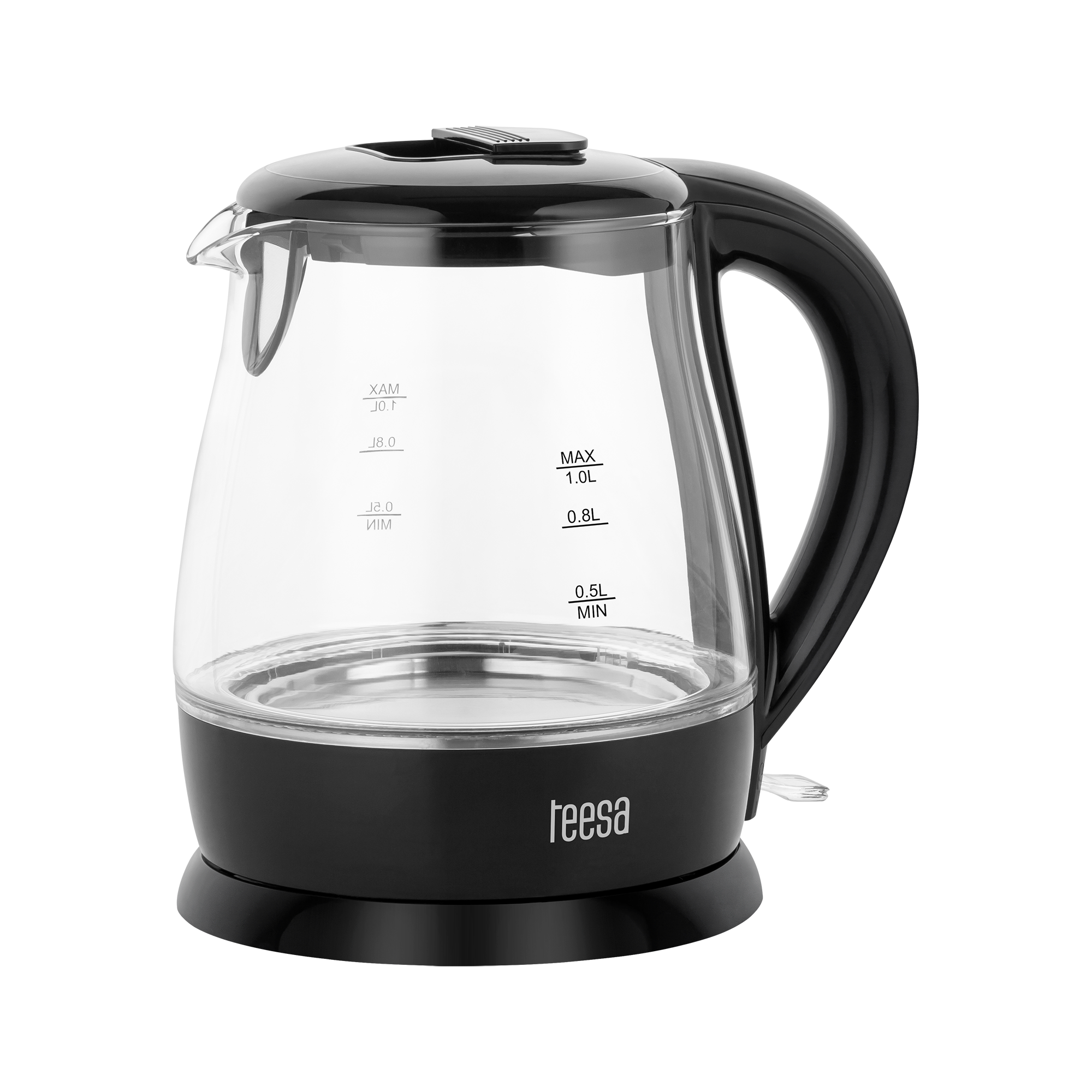 Teesa Steklena grelnik za vodo 1L 1630W TSA1030B