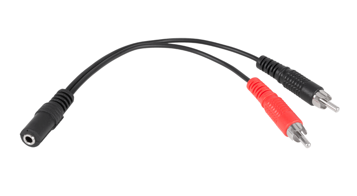 CABLETECH JACK 3,5mm - 2RCA 20cm KPO2906