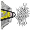 set of combination spanners 6 19mm 12 el