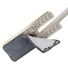 mop with butterfly wringer mechanism wiper