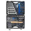 set of tools sockets spanners ratchet 36el