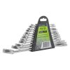 set of open end spanners 6 22mm 12el