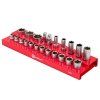 Set nastavkov za štiritočkovne vtiče 1/2" 10-32mm 22 kosov